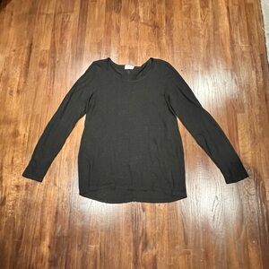 Frame Black Long Sleeve Shirt